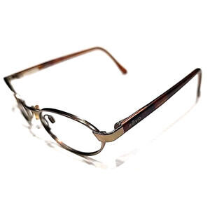REVO 1130 010/61 No Nose Pad No Lenses Gold Oval Sunglasses Frame 49-21 135